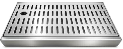 GASTROBEDARF WESTERBARKEY Tropfblech zum Auflegen 2 Teilig aus Edelstahl 300x200x27mm