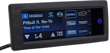 SRS SATELLITE RADIO SUPERSTORE Satellite Radio UTV Sirius XM Installation Kit with Water Resistant Touch Screen Controller Works with Polaris RZR Ranger Ride Command and Other Side by Side Vehicles