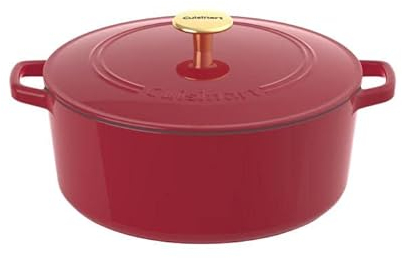 Cuisinart Cocotte ovale, rouge, 7 l