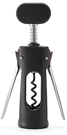 Rabbit Corkscrew, 2.36 x 1.97 x 7.68 in, Black