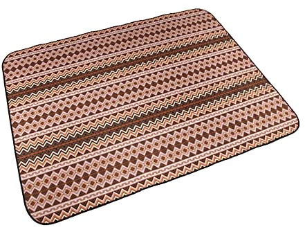 YAOTT Outdoor-Teppichmatte Verdickte Matte Familie Picknickdecke Reisedecke Isomatte Rasendecke Sandfest Strandmatte Faltbare große Picknickdecke Campingmatte with wasserdichte 3jcoffe