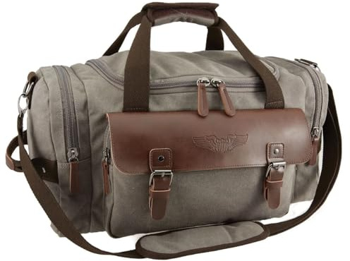 Sporty's Pilot Wings Duffle Bag with Aviation Themed Interior