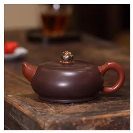 FAJNUZI2024 Théière La Théière Et La Théière Originales en Argile Violette sont Purement Faites À La Main Bouilloire à Thé