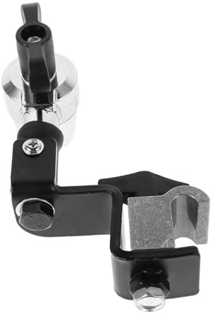 BESTonZON Metal Cowbell Halterung Für Schlagzeug Stabiler Befestigungsclip Für Vielseitige Percussion-anwendungen Für Proben Aufnahmen Und Live-performances