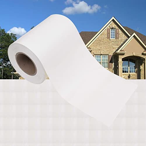 Générique Écran d'intimité de Jardin PVC 35x0,19 m Blanc,Clôtures & barrières,Panneaux de clôture-147858
