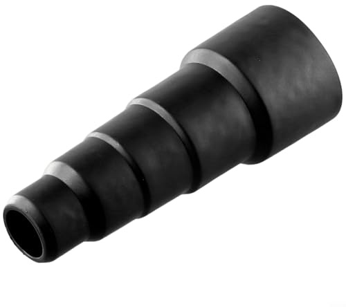 Juego de adaptadores de manguera de aspiradora, 5 tamaños, 23-50 mm, conector de PVC, reductor de tubo para aspiradoras húmedas y secas y herramientas eléctricas, extracción de polvo, compatible con
