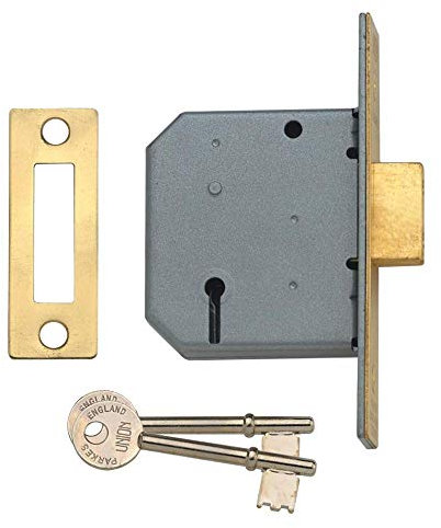 Union Locks 2177, Serratura a mortasa, a 3 leve, con punto morto