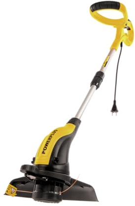 Power Plus Elektrischer Rasentrimmer POWXG30030-400 W und 270 mm Ø, Gartenwerkzeug 2 in 1 als Gras- und Rasenkantenschneider für Ihren Garten