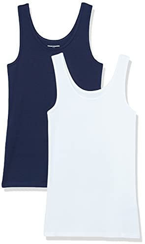 Amazon Essentials Mujer Camiseta de Tirantes de Ajuste Entallado