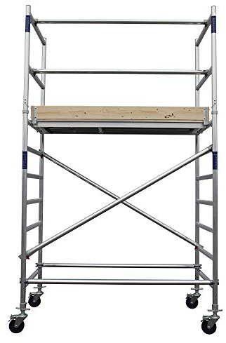 Alumexx AS-0 Rollgerüst. Abmessungen: 100x200, Arbeitshöhe 4,3 Meter