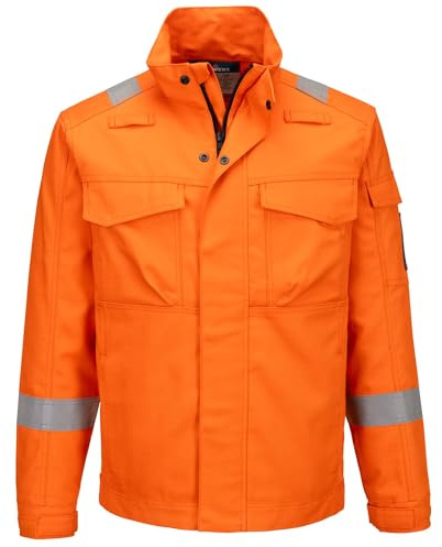 Portwest Bizflame Ultra Jacke, Farbe: Orange, Größe: XXL, FR68ORRXXL