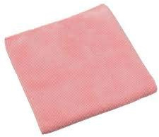 Vileda® - Paño de microfibra (5 unidades, 36 x 36 cm, 190 g/m²), color rojo