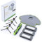 BAKUUM Pack x4 Spazzole laterali, x1 Rullo x1 Mop x 3 Filtri Hepa per iRobot Roomba Combo. Pack ricambi e accessori per robot aspirapolvere.