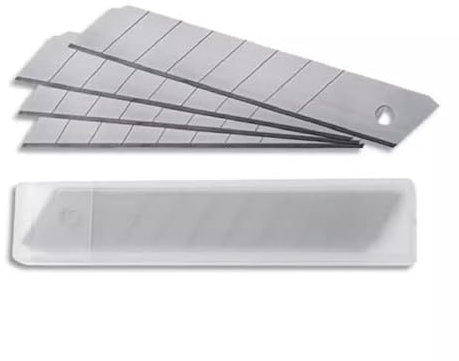 Lame de cutter 25 mm sécable de qualité supérieure, 10 pièces