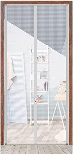 Fliegengittertür For Katzen, Verhindert Fluchttürvorhänge For Haustiere, Katzenfeste, Kratzfeste Netzgittertür Mit Reißverschluss For Wohnzimmer, Schlafzimmer, Küche, Terrasse, Korridor, Hunde ( Color