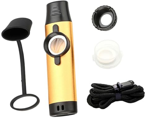 UPKOCH Kazoo Instrument aus Metall für Erwachsene Tragbar für Auftritte Musikliebhaber Anfänger Bühneninstrumente Kazoos Lernen
