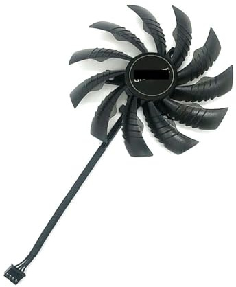 BDAKQJV Carte Graphique Ventilateur de Refroidissement for Carte vidéo RTX 3060 Eagle, 95MM, 4 Broches, Compatible avec RTX 3050 3060 3060TI(A)