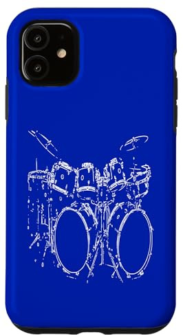 Batterie pour batteurs et percussionnistes Coque pour iPhone 11
