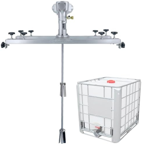 Agitatore Commerciale Betoniera Elettrica Miscelatore di malta di vernice Aria pneumatica 1 Ton Container Machine 1/2HP 3/4HP 1HP Staffa pneumatica per agitatrice Miscelazione dell'aria per