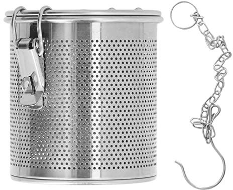 Bonbela Kryddfilter Kryddande Sil i Rostfritt Stål Kryddor Påse Multipurpose Kryddfilter Krydda Sil för Gravy Soppa Smak Krydda (0,7L)