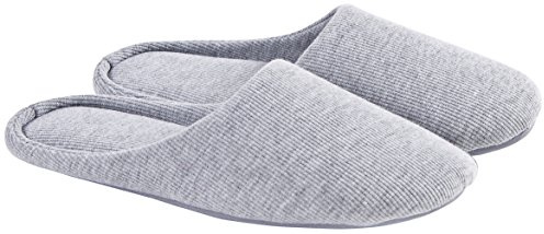 ofoot Zapatillas Mujer Casa Algodon Espuma Con Memoria, Pantuflas Estar Lavable Interior Antideslizante