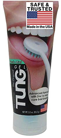 TUNG, The Original Gel Tongue Cleaner, Fresh Mint, 85 gram