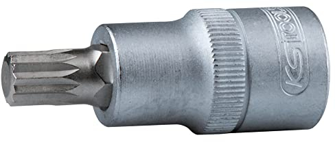 KS Tools 922.1676 - Douille tournevis XZN® 1/2'', L.55 mm - M14 - Gamme ULTIMATE® - En Chrome Vanadium - Finition chromée satinée