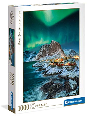 Clementoni - Puzzle Paesaggi 1000 Pezzi per Adulti e Ragazzi, Collection, Tema Isole Lofoten Norvegia, Idea Regalo Uomo e Donna, Made in Italy, 69x50 cm, 39601