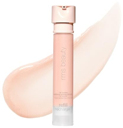 RMS Beauty ReEvolve Radiance Locking Primer – Silicone-Free Makeup Gripping Primer – 24-Hour Hydration with Hyaluronic Acid & Squalane – Kind to Biome Certified – Refillable – 1.0 fl oz