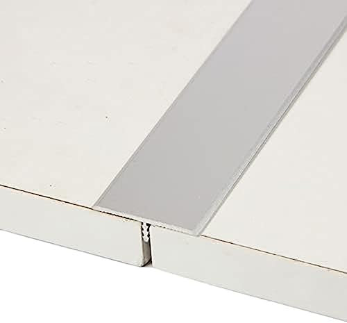 Aluminium-Übergangsleiste Für Türen, T-förmige Randleiste Von Teppich Zu Fliesenboden Für Küche, Schlafzimmer, Badezimmer, 3,3 cm Breit,Stil5,HaoAMZ