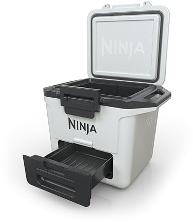 Ninja FrostVault hårdkylare 28 l, isolerad kylbox, molnvit, FB131EUWH