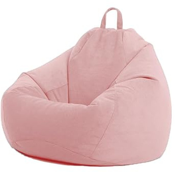 UGEFKMQ Sitzsack Sessel Sitzsack Sesselbezug Klassischer Cord Sitzsack Lazy Puff Sofa Lazy Stuhl Bezug Großer Sitzsack Sofabezug (Ohne Füllstoff) 70Cm X 80Cm A-3