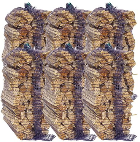 Staffordshire Wood Fuels Kindling Wood 18KG - Kiln-Dried Firewood, Smokeless Logs, Instant Light, Long-Burning Heat Logs for Wood Burners, BBQs & Pizza Ovens