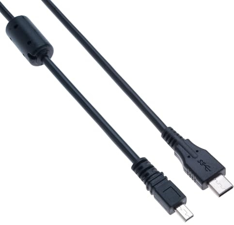 Keple Cavo Dati USBC a UCE6 Cavo Sync di Ricambio per Nikon Coolpix P1000 P950 P900 P610 B700 B500 L840 S9900 S9700 e Sony DSC Cybershot Alpha DSLR Cavo Trasferimento Dati per MacBook PC Portatile