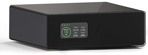 WALLECUBE 150W UPS with LiFePO4 Battery | Uninterruptible Battery Power Supply for NAS with USB Communication Port, Compact Without Noise