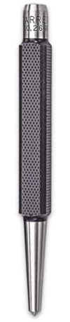 Starrett 264F Centre Punch With Square Shank, 4-1/2 Length, 3/16 Tapered Point Diameter, 7/16 Square Thickness