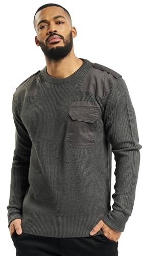 Brandit BW-Pullover - Rundhals - anthrazit - Größe XXL/56