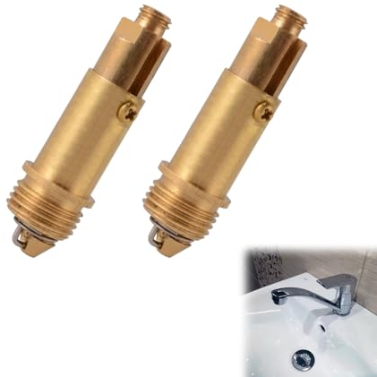 Bonde de Lavabo Pop Up,Bassin Pop-up Remplacement,Bonde de Vidange Lavabo,Bassin Pop Up Click Boulons,Adapté à la Plupart des Bouchons de Vidange de Bassin de Baignoire D'éVier,2 Pièces