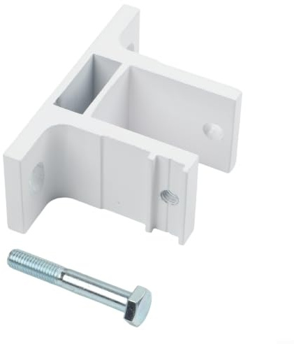 HEIBTENY Ersatz-Wandmontagehalterung, Wandhalterung Wandkonsole Wandmontage Adapter für abnehmbare Markisen für die Installation von 40-Quadratrohren