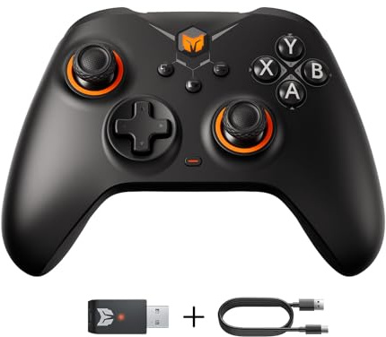 BIGBIG WON Contrôleurs sans fil, Contrôleurs PC Gale Hall avec commande par mouvement, Joysticks et déclencheurs Hall, Contrôleurs de jeu PC pour l'application App pour Switch/Switch2/iOS/Android