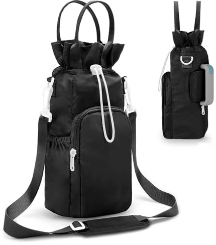 Isolierte Flaschentasche – Flaschenkühler-Tragetaschen, Flaschentasche-Isoliertasche | Isolierter Thermo-Flaschenkühler, Tragbarer Wasserflaschenhalter Mit Tasche Für Camping, Wandern, Reisen, Spazier