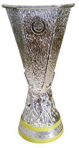 Housunzi Europa Football League Vincitori Trofeo Replica Trofei dei Campioni di Club di Calcio Articoli da Collezione per Tifosi Regali Souvenir Decorazioni da Tavolo per Bar Ufficio casa,32cm