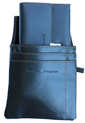 Ab-BELT & BAG Waiter's Wallet with Chain and Holster - Professional Waiter Set Made of Faux Leather