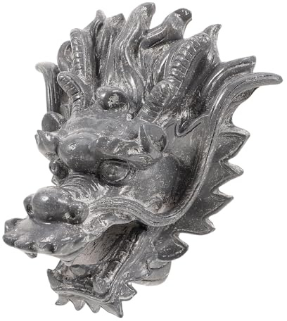 UPKOCH Sortie Fontaine Extérieure Murale Résine Robinet Dragon Décor Jardin Fontaine Murale pour Villa et Apaisante