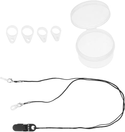 SKISUNO Hörverstärker Halteband mit Verstellbarem Clip Anti Verlust Sicherheitskordel aus Leichtem Verschleißfestem Material Sicherer Halter für Senioren und Erwachsene