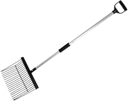 Eisen Mistgabel Mit Abgewinkelten Zinken