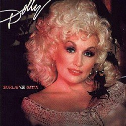 DOLLY PARTON burlap & satin RCA 4691 (LP vinyl record)