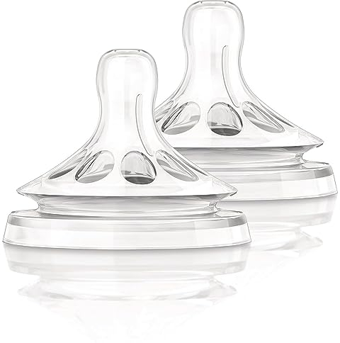 Philips AVENT BPA Free Natural Fast Flow Nipples, 2-Pack