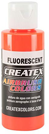 Createx 60 ml Vernice, Arancione Fluorescente