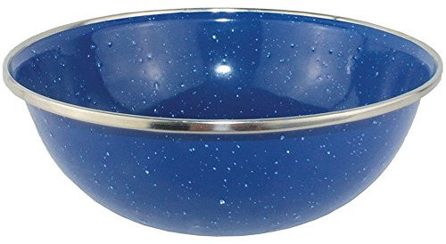 Yellowstone Enamel Deep Plate - Multi-Colour, 24 cm